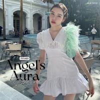 FLAT2112 FF0419 : ANGELS AURA DRESS เดรสคอปก เดรสยีนส์