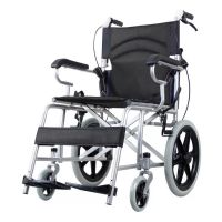 Wheelcahir รถเข็นผู้ป่วย แบบพกพา ZD202 (สีดำ)