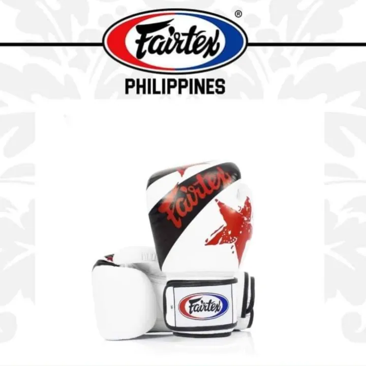 Fairtex Boxing Gloves BGV1 Nation Print Velcro Strap Lazada PH