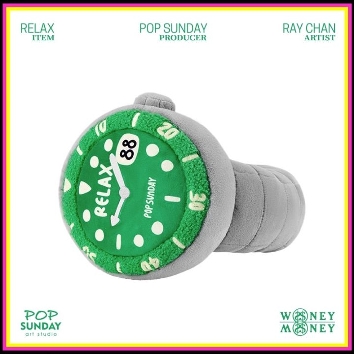 popsunday-หมอนรองคอสำหรับนาฬิกาหมอนรองคอหมอนรองคอตุ๊กตายัดนุ่น-pop-sunday-home-แฟชั่นสำหรับเล่น