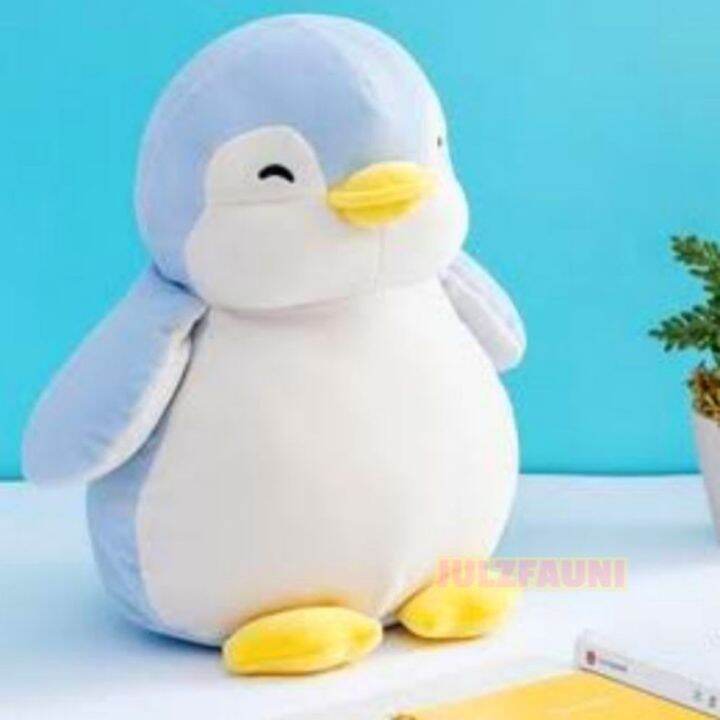 LARGE BLUE PENGUIN PLUSH TOY STUFFED TOYS by Miniso | Lazada PH