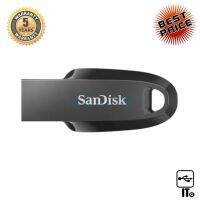 512GB Flash Drive SANDISK ULTRA CURVE (SDCZ550) USB 3.2 Black ประกัน 5Y อุปกรณ์จัดเก็บข้อมูล flashdrive แฟลชไดร์ฟ แฟลชไดร์ แฟรตไดร์ แฟตไดร์ แฟลตไดร์ แฟรตไดร์ฟ แฟลสไดร์