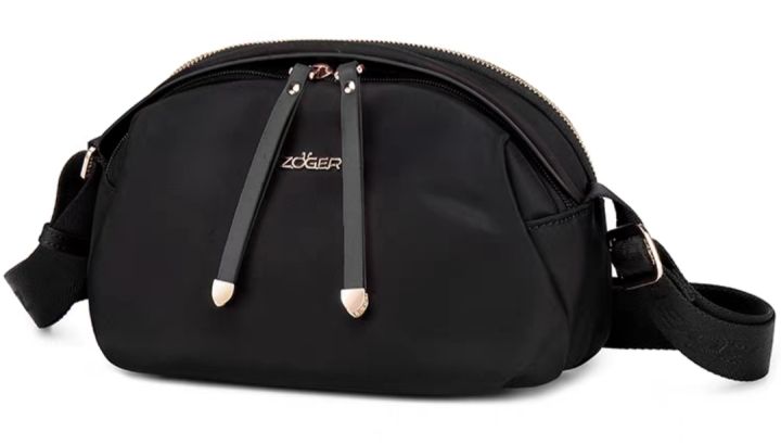 กระเป๋าสะพายข้าง-crossbody-วัสดุ-ผ้าnylonoxford-สีดำ-ราคา1390
