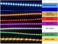 (ชุด5เส้น) ไฟมะรุม 12v ยาว90cm มีให้เลือก8สี (ชุด5เส้น)