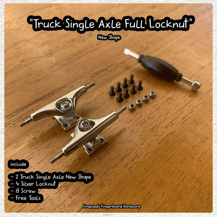 Truck Fingerboard Pro single axle new shape full locknut Lazada Indonesia
