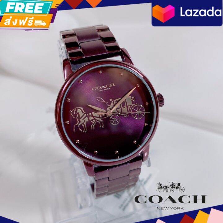 พร้อมส่ง-แท้-100-new-coach-นาฬิกา-รุ่น-ladies-coach-grand-watch