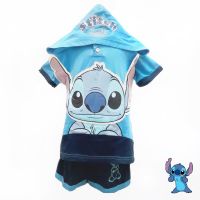 ชุดแฟนซีสติช Lilo Stitch   เสื้อมีฮู้ด + กางเกงขาสั้นเข้าชุด  Size S-XL ราคา 279 บาท