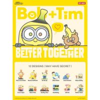 โมเดลมินเนี่ยน ได้ 1ตัว |  Minions Bob + Tim Better Together Set  by Pop Mart