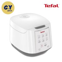 Tefal หม้อหุงข้าวไฟฟ้า กำลังไฟ 750 วัตต์ ความจุ 1.8 ลิตร รุ่น RK732166 -สีขาว หม้อชั้นในหนา 1.5 มม. ของแท้100% รับประกัน2ปี