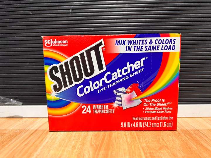 Shout Color Catcher, Dye-Trapping Sheets, 24 Sheets | Lazada PH