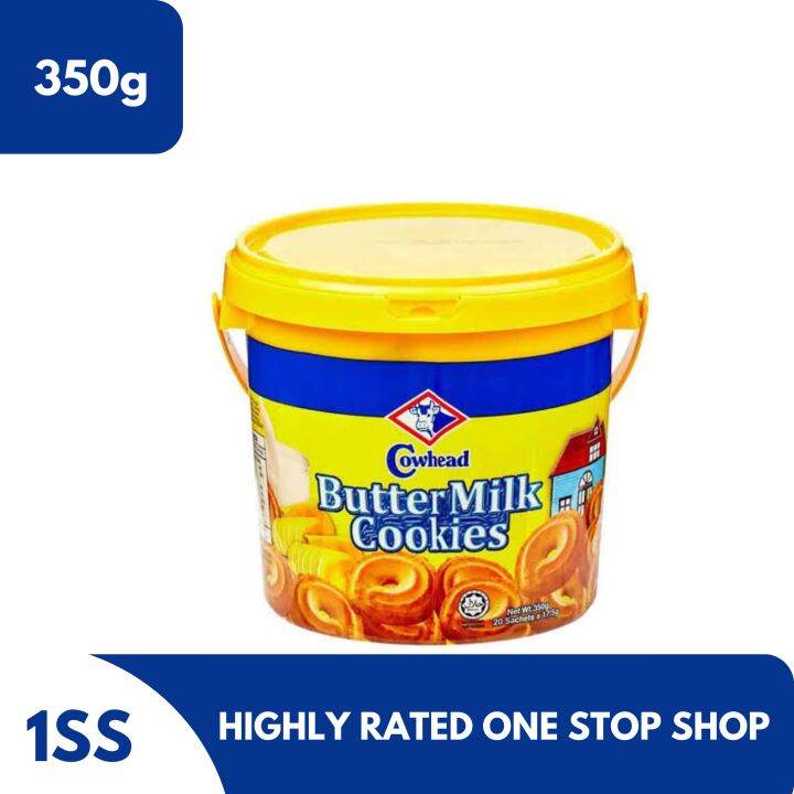 Cowhead Buttermilk Cookies in a Tub, 350g | Lazada PH