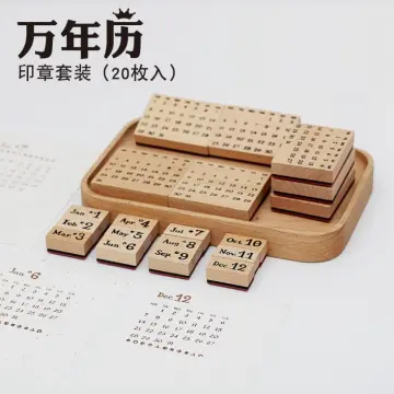 Midori Stamp Penetration Mark Calendar Pattern 35399006 