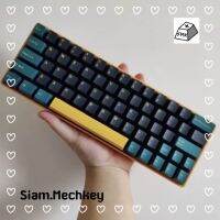 พร้อมส่งที่ไทย Mars Green Keycaps แท้ PBT ขึ้นรูปคีย์แคปแบบ Double Shot 126 keys OEM Profile วัสดุ PBT