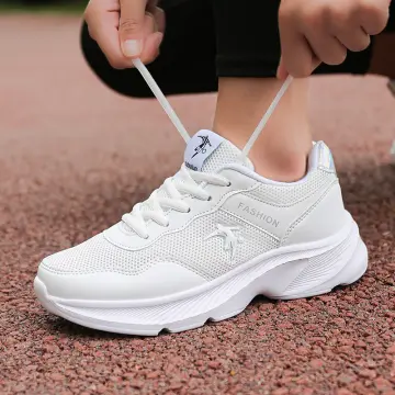 White sports shoes low on sale price