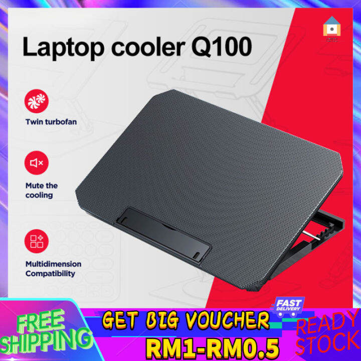 【Malaysia Spot Sale】Laptop Cooling Pads Large Size For 1217 Inch