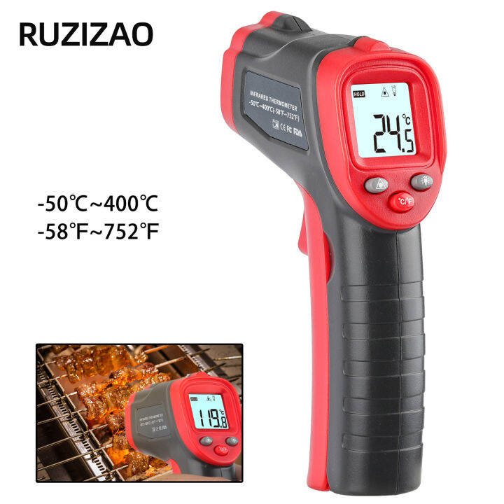 Infrared Thermometer 58°F752°F (50°C400°C), IR Laser Thermometer G