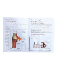 CLARINS Double Serum &amp; Nourishing Revitalizing Day Cream (EXP 12/2569) ชุดผลิตภัณฑ์บำรุงผิวหน้า