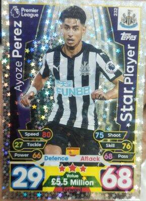 Matchattax Ayoze Perez Starplayer