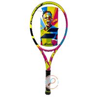 [ผ่อน0%+ส่วนลด] ไม้เทนนิส tennis racket Babolat Pure Aero Rafa สีชมพูเหลือง หนัก 290 ของแท้ พร้อมส่ง