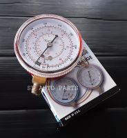 เกจวัดแรงดัน (Pressure Gauge) เกจเดียว สีแดง น้ำยา R-22,R-12,R-134a ของแท้ USA (TIFF)