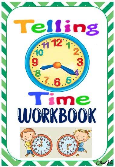 Telling Time Workbook (53 pages) free bookbind | Lazada PH