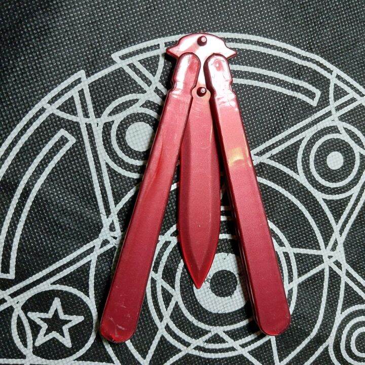 Đồ chơi Butterfly Knife CSGO giá rẻ đỏ múa của Astra VALORANT trong trò