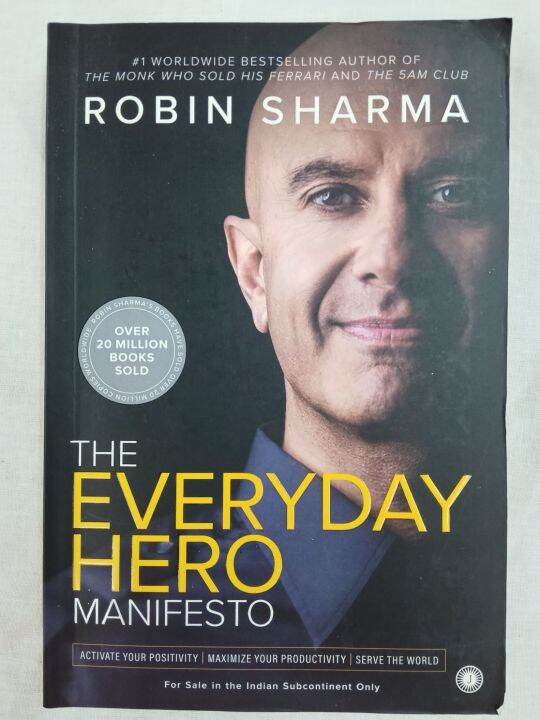 The Everyday Hero Manifesto by Robin Sharma English Book | Lazada