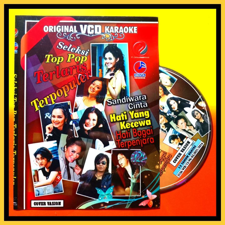 Kaset Vcd Original Karaoke 15 Seleksi Lagu Pop Indonesia Album Terlaris Terpopuler Lazada 