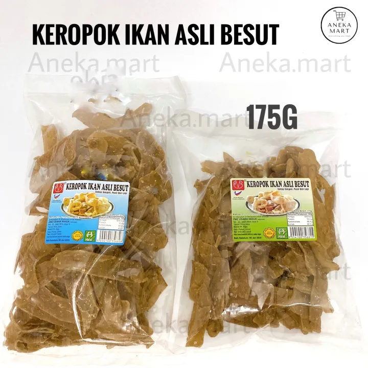 Keropok Ikan Asli Besut 【250g】 | Lazada