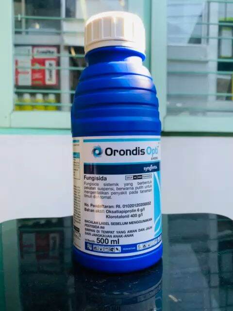 Fungisida ORONDIS OPTI 6per400 SC Dari Syngenta Isi 500 Ml | Lazada ...