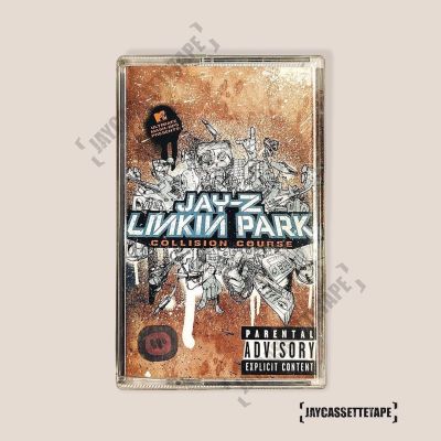 เทปเพลง เทปคาสเซ็ท Cassette Tape : Linkin Park/Jay-Z อัลบั้ม :  Collision Course