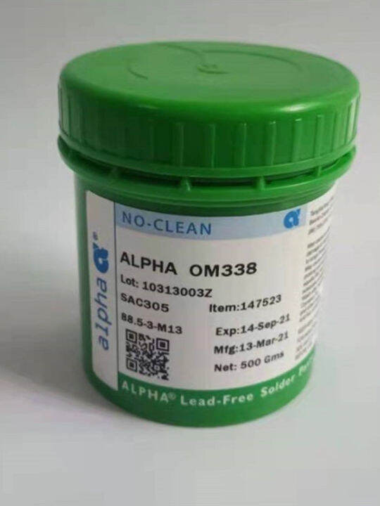Original Alpha Alpha Solder Paste SAC305 LeadFree High Temperature