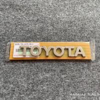 แท้ศูนย์ ?% โลโก้ TOYOTA ติดท้าย VIGO ขนาด 16x2.5cm (URN-75469-0K011)