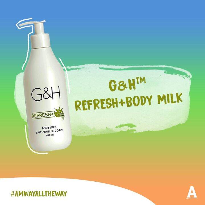 AMWAY G&H REFRESH+ BODY MILK Lazada PH