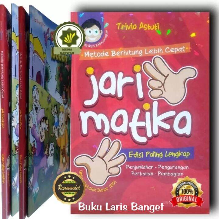 Buku METODE BERHITUNG Lebih Cepat JARIMATIKA + BONUS Tanya Jawab Anak ...