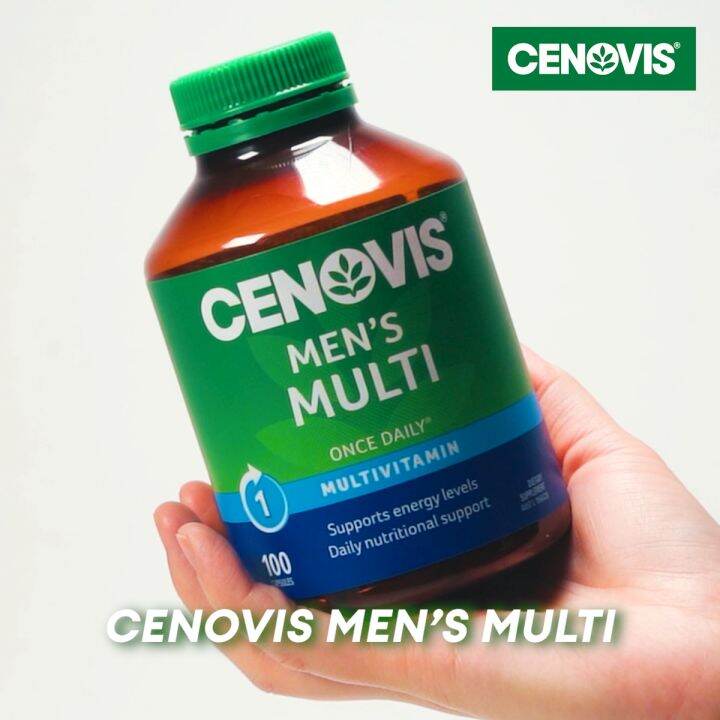Cenovis Once Daily Mens MULTI 100 tablets (Expiry 02/24