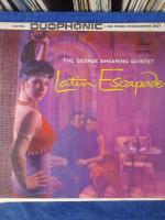 LPBOX 36 : LATIN ESCAPADE : THE GEORGE SHEARING QUINTET : jazz : แผ่นต้นฉบับเดิม แผ่นเสียง vinyl Lp 33rpm 12"สภาพกำลังฟังได้ดีมีเสียงก๊อบแก๊บบ้างตามควรได้รับการตรวจสอบ