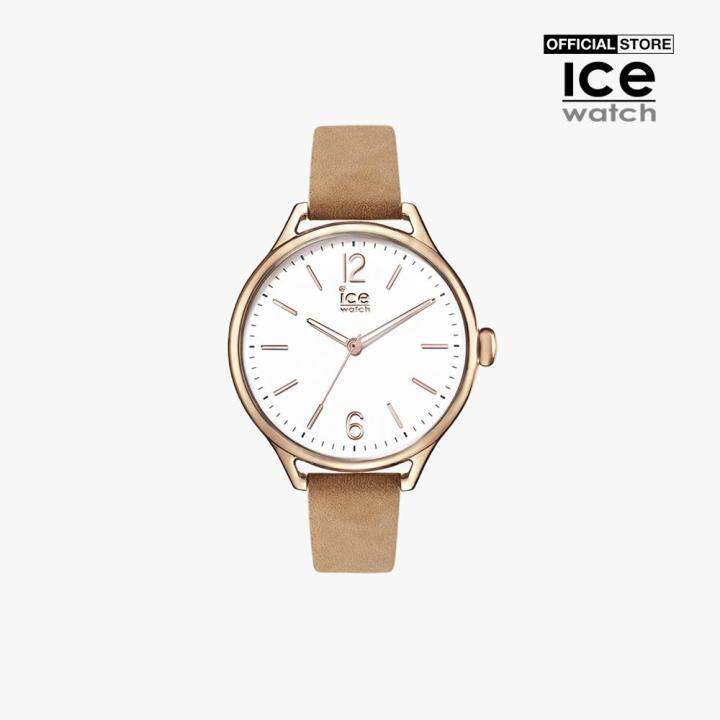 Đồng hồ nữ ICE mặt tròn dây da 38mm 013060-0000-35