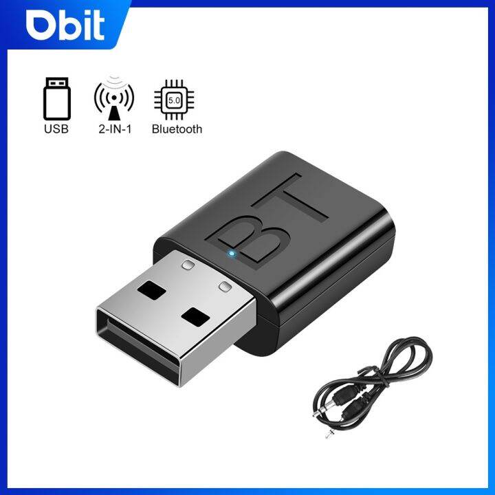 USB Bluetooth Receiver Transmitter Car Bluetooth 5.0 Audio Adapter TV ...