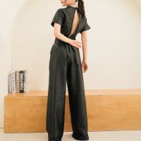 CHAVA Hourglass Pants Black กางเกงขายาว