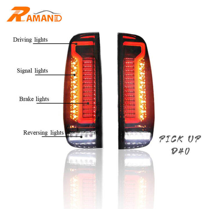 LED NAVARA D40 Tail light, for Nissan Navara D40 taillight, play and