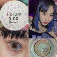 Forum/Dream brown ฝาขาว ฝาชมเลนส์ตาโต ลายยอดฮิต