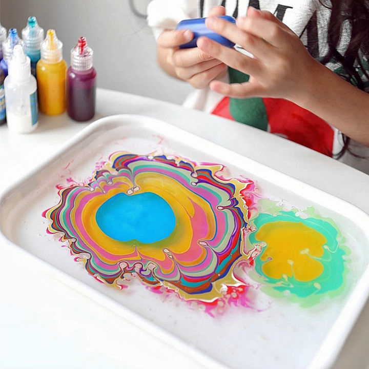 Children's Magic Water Extension Painting Art Set DIY Floating Water ...