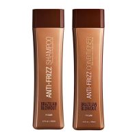 BRAZILIAN BLOWOUT ANTI FRIZZ SHAMPOO CONDITIONER 350 ML. เติมเคราตินให้เส้นผม ปราศจากสารซัลเฟต