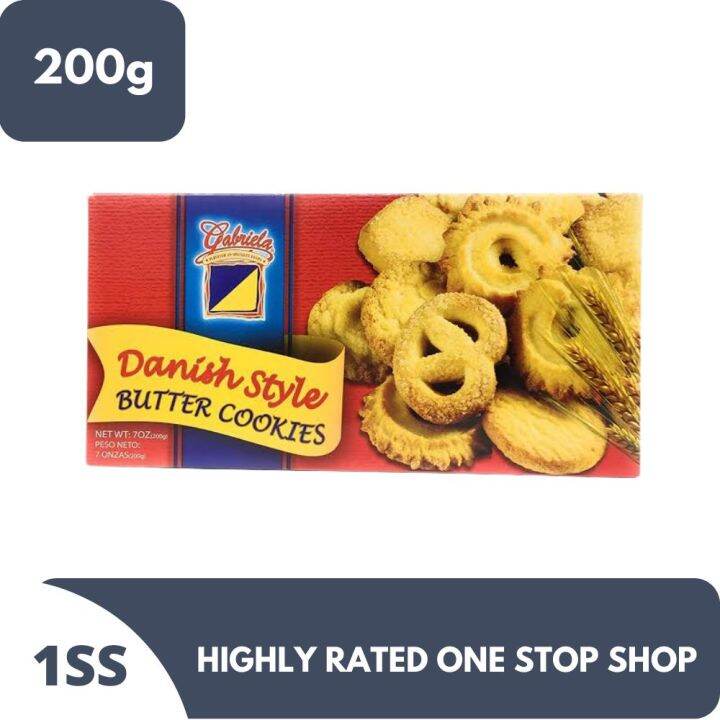 Gabriela Danish Style Butter Cookies 200g | Lazada PH