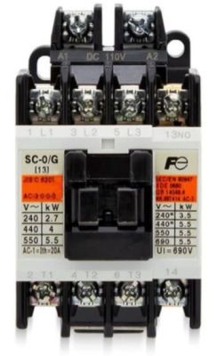 SC-0/G DC24V 1NO Fuji Electric ของใหม่ ของแท้ 100% Contactor SC-0/G DC24V 1NO