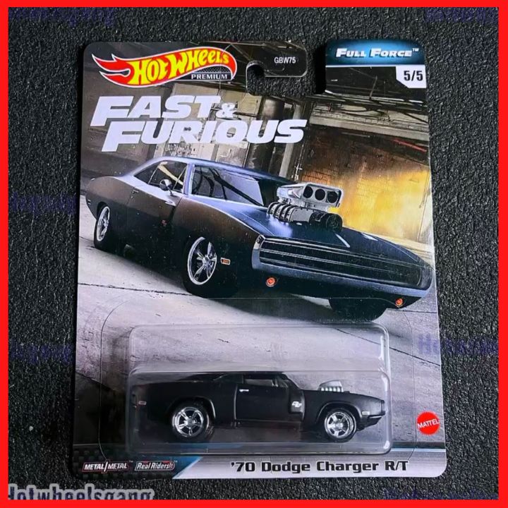 Hot Wheels Full Force 70 Dodge Charger R T Dom S Collections Premium