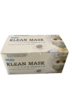 Klean mask หน้ากากอนามัยทางการแพทย์ รุ่นกรอง4ชั้น กล่อง50ชิ้น Longmed 4layers medical mask50pcs/box