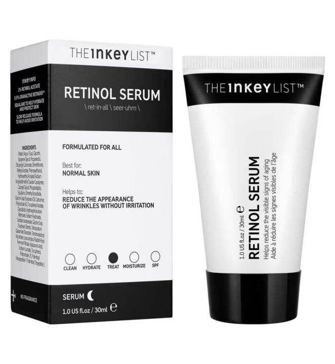 THE INKEY LIST Retinol Serum 30ml Lazada.co.th