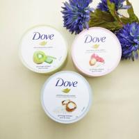 DOVE (298g) Ice Cream Body Scrub/ BODY CREAM Exfoliating Body Polish Seeds Body Scrub